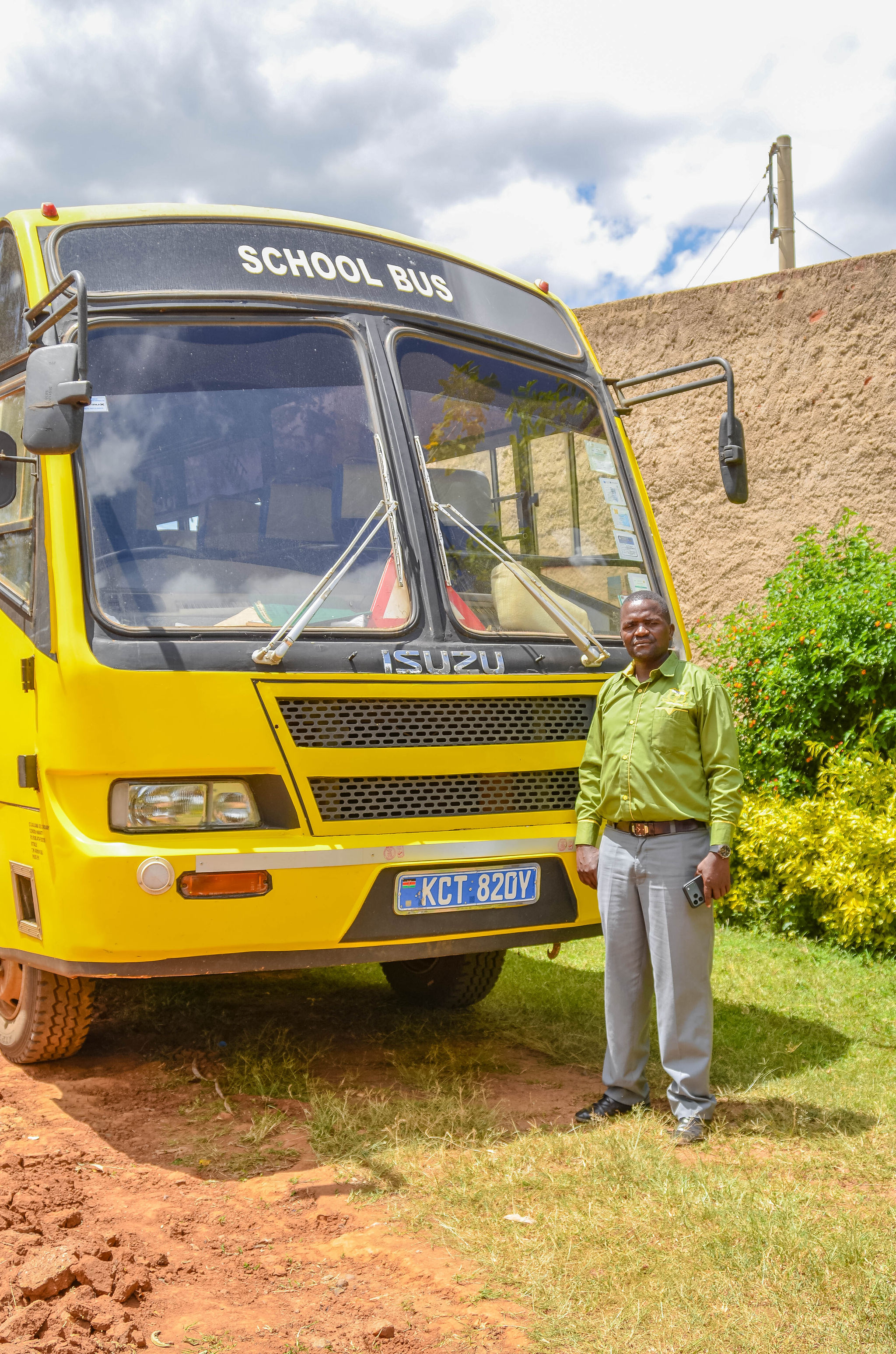 School Transport · Bus & Driver photo