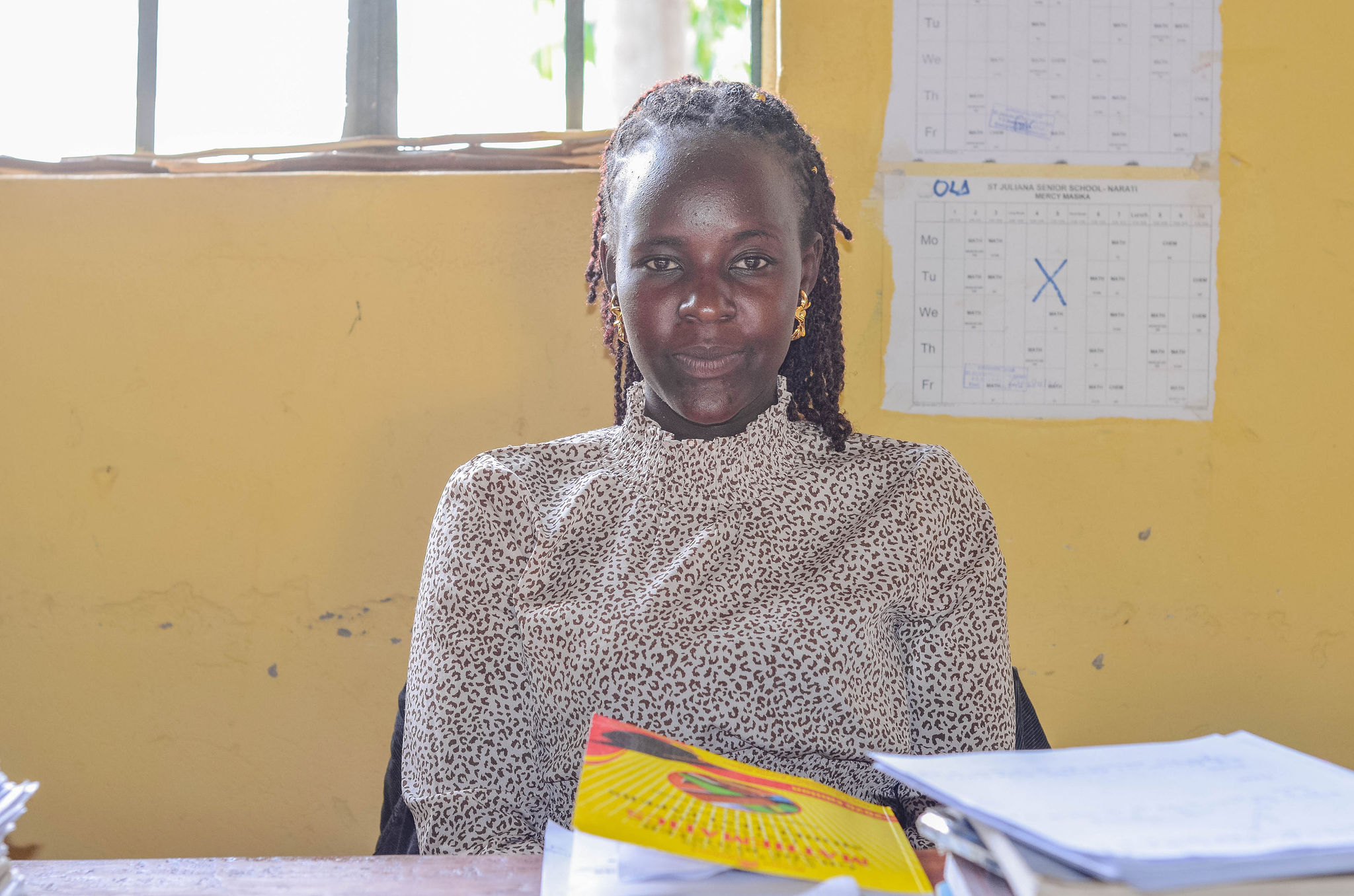Mathematics department head portrait